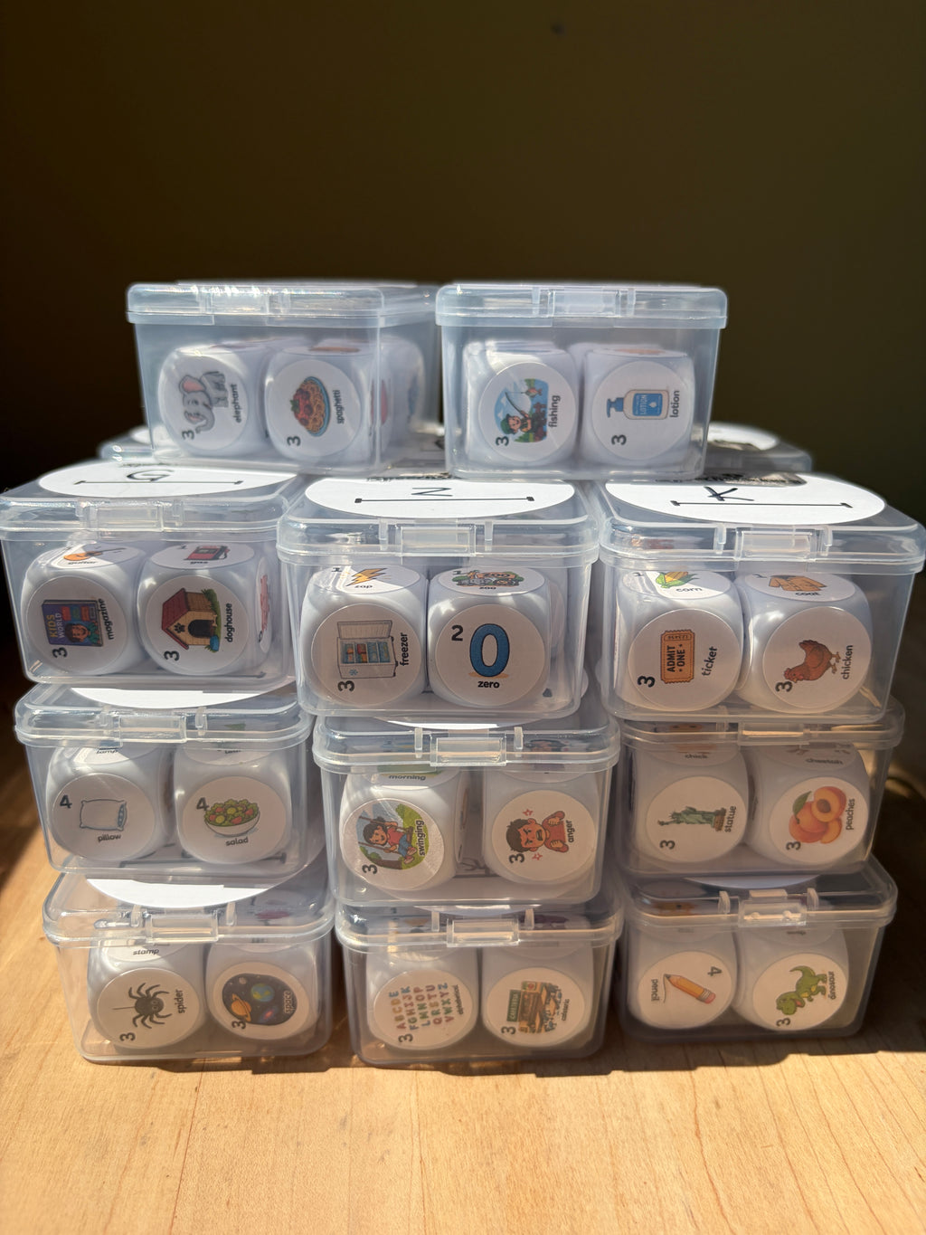 Articulation Dice Bundle – Complete 20-Set Speech Therapy Kit