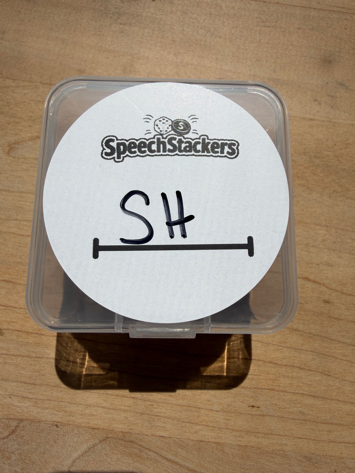 Speech Therapy Articulation Dice Set | SLP Material & Game Resource, 4 Dice, 24 Targets